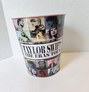 TAYLOR SWIFT Movie Popcorn Bucket  ERAS TOUR Collector Tin